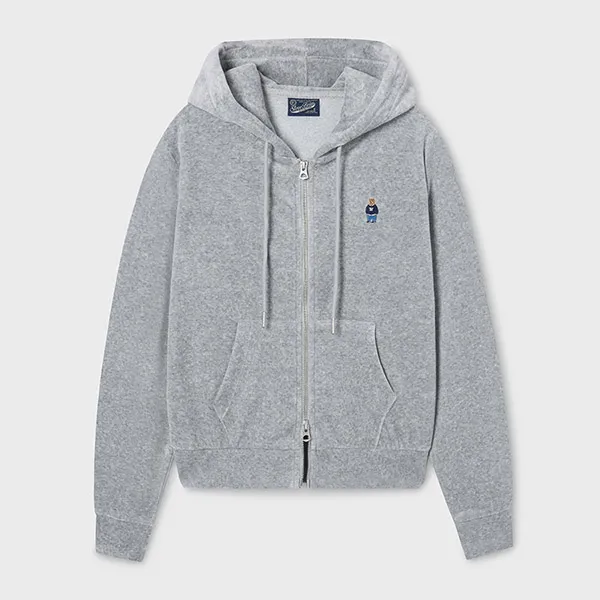 Bộ Quần Áo Nỉ Nữ WHOAU Steve Bear WHMZF4V51F Màu Xám