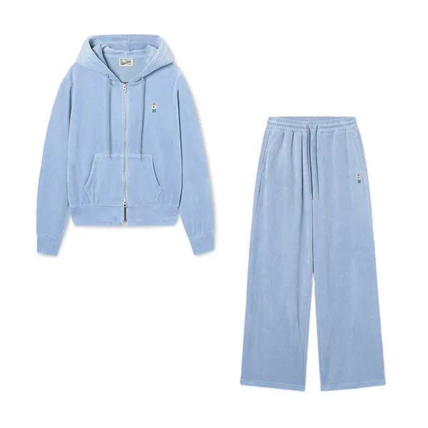 Bộ Quần Áo Nỉ Nữ WHOAU Steve Bear WHMZF4V51F Màu Xanh