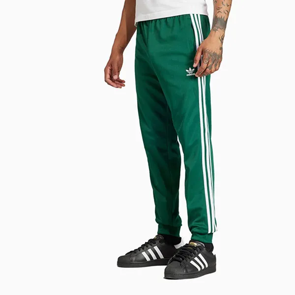 Bộ Thể Thao Nam Adidas Adicolor Classics SST Tracksuit IR9886 IR9863 Màu Xanh Lá Size M (Form china)