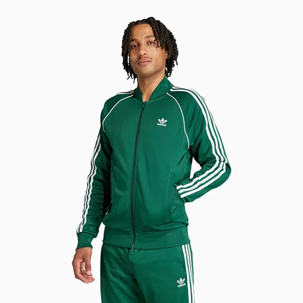 Bộ Thể Thao Nam Adidas Adicolor Classics SST Tracksuit IR9886 IR9863 Màu Xanh Lá Size M (Form china)