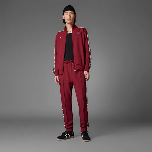 Bộ Thể Thao Nam Adidas Ajax Amsterdam Anniversary JF2743 JF2744 Màu Đỏ Mận Size M (Form Á)