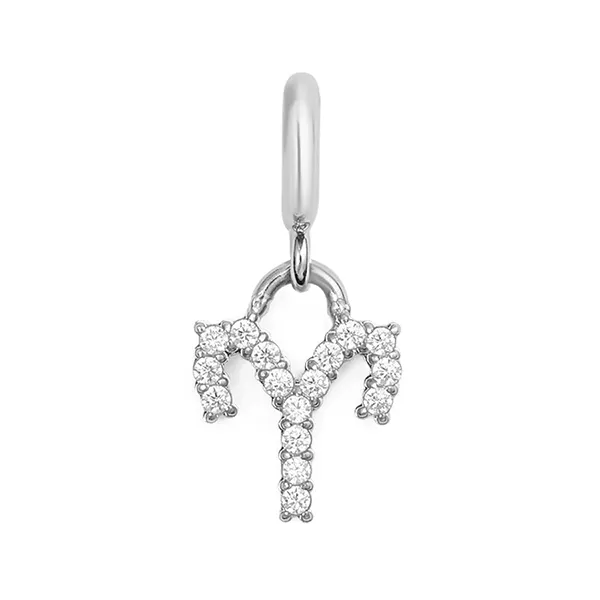 Charm Đồng Hồ Daniel Wellington 12 Cung Hoàng Đạo Cung Bạch Dương Màu Bạc