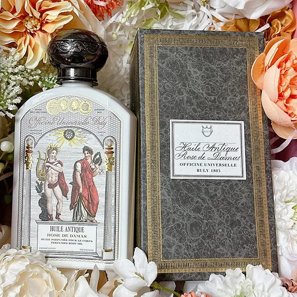 Dầu Dưỡng Thể Officine Universelle Buly Huile Antique Damask Rose 190ml