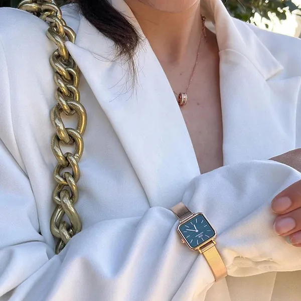 Dây Chuyền Daniel Wellington Elan DW00400212 Màu Vàng Hồng