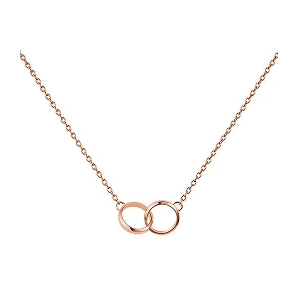 Dây Chuyền Daniel Wellington Elan Unity Necklace RG Daniel Wellington DW00400166 Màu Vàng Hồng