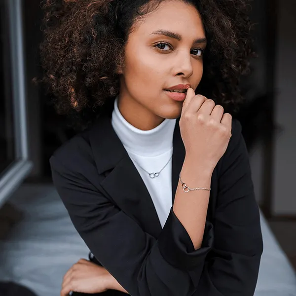 Dây Chuyền Daniel Wellington Elan Unity Necklace S DW00400167 Màu Bạc