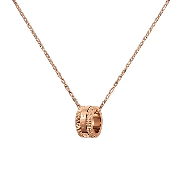 Dây Chuyền Daniel Wellington Elevation Necklace DW00400194 Màu Vàng Hồng