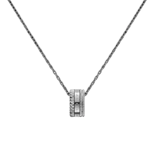 Dây Chuyền Daniel Wellington Elevation Necklace Silver Màu Bạc