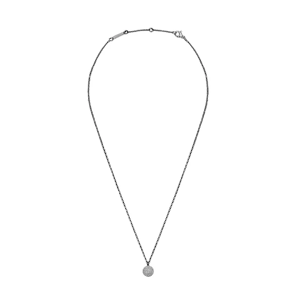 Dây Chuyền Daniel Wellington Pavé Crystal Màu Bạc