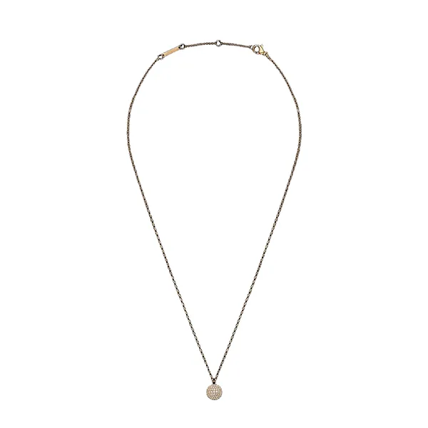 Dây Chuyền Daniel Wellington Pavé Crystal Pendant Necklace Gold Màu Vàng Gold