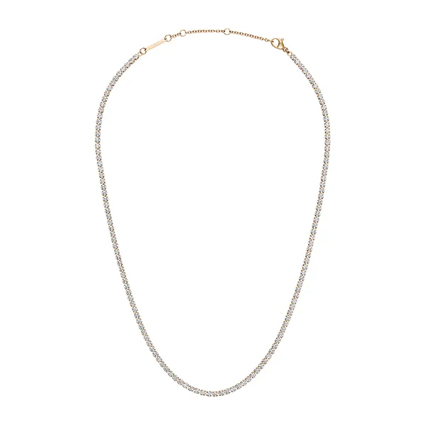 Dây Chuyền Nữ Daniel Wellington Classic Tennis Necklace DW00400390 Màu Vàng Hồng