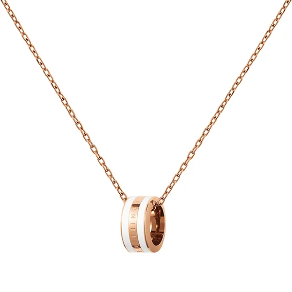 Dây Chuyền Nữ Daniel Wellington Emalie Necklace DW00400153 Màu Vàng Hồng