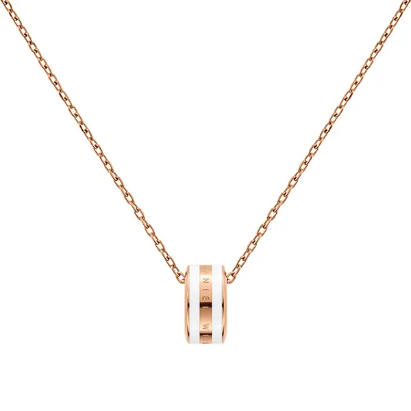 Dây Chuyền Nữ Daniel Wellington Emalie Necklace DW00400153 Màu Vàng Hồng
