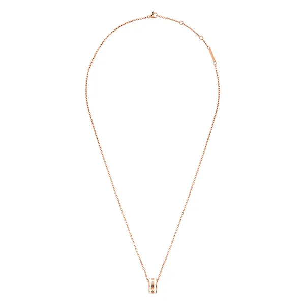 Dây Chuyền Nữ Daniel Wellington Emalie Necklace DW00400153 Màu Vàng Hồng