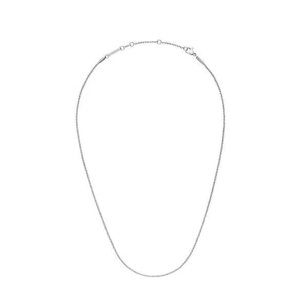 Dây Chuyền Nữ Daniel Wellington Twisted Chain DW00400561 Màu Bạc