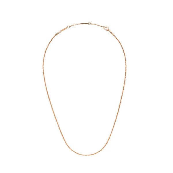 Dây Chuyền Nữ Daniel Wellington Twisted Chain DW00400562 Màu Vàng Hồng