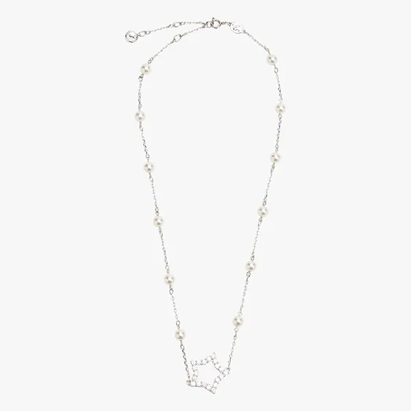 Dây Chuyền Nữ Swarovski Stella Necklace Star 5645379 Màu Bạc