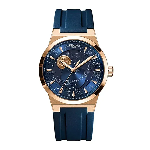 Đồng Hồ Carnival Aquanus Automatic Watch 8182G-VH-DCS-X Màu Xanh