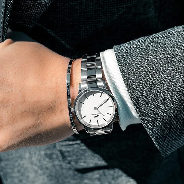 Đồng Hồ Daniel Wellington Iconic Link Silver 32mm DW00100205 Màu Bạc Trắng