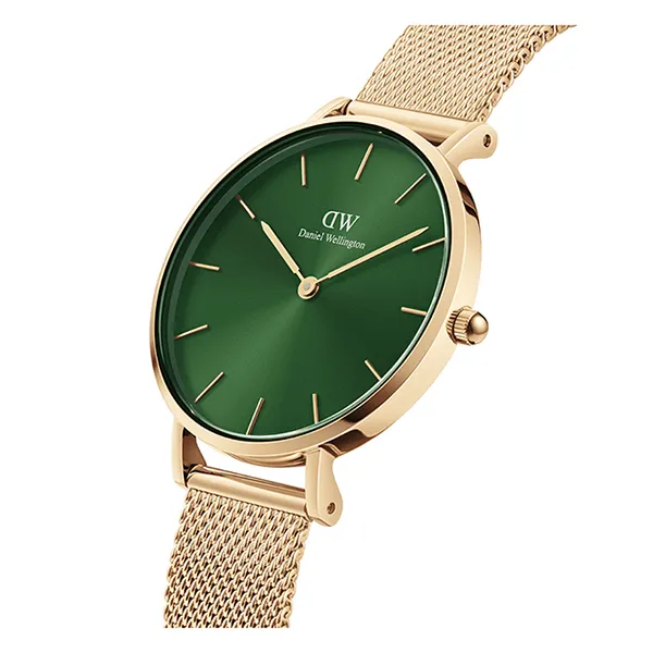 Đồng Hồ Daniel Wellington Petite Emerald Green 32mm DW00100480 Màu Xanh Vàng