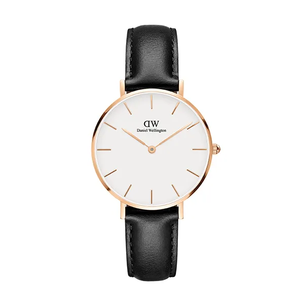 Đồng Hồ Daniel Wellington Petite Sheffield 32mm DW00100174 Màu Đen Trắng