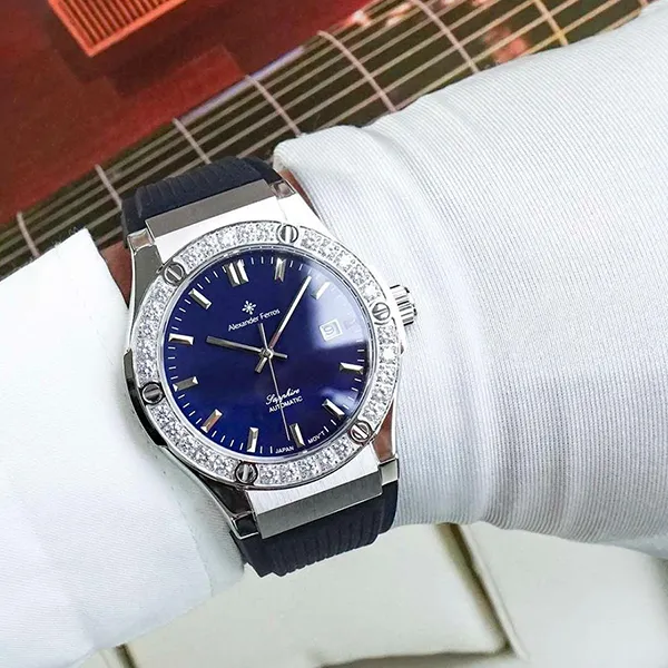 Đồng Hồ Nam Alexander Ferros 6161S-05 Màu Xanh Đen