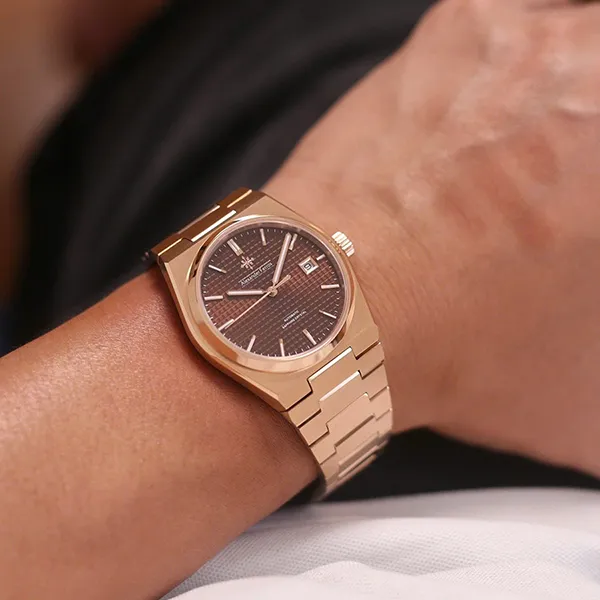 Đồng Hồ Nam Alexander Ferros Automatic 5052R-08 38mm Màu Vàng Hồng