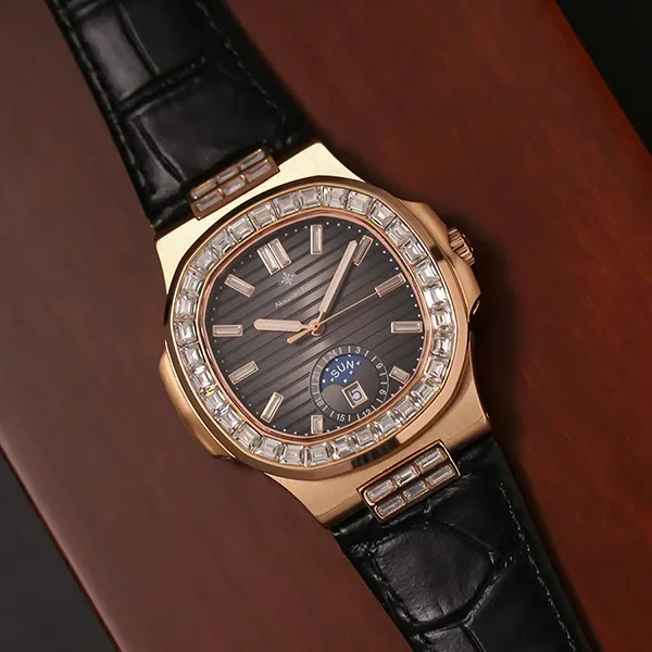 Đồng Hồ Nam Alexander Ferros Automatic Watch 6111R-01 Màu Đen
