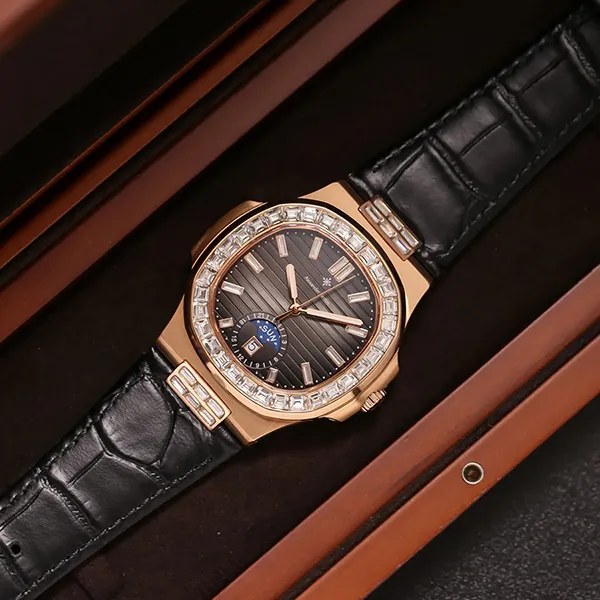 Đồng Hồ Nam Alexander Ferros Automatic Watch 6111R-01 Màu Đen