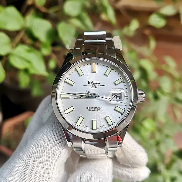 Đồng Hồ Nam Ball Engineer III Marvelight Chronometer 40mm NM2026C-S27C-SL Màu Bạc