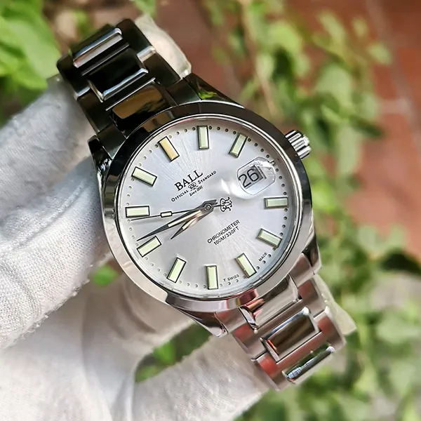 Đồng Hồ Nam Ball Engineer III Marvelight Chronometer 40mm NM2026C-S27C-SL Màu Bạc