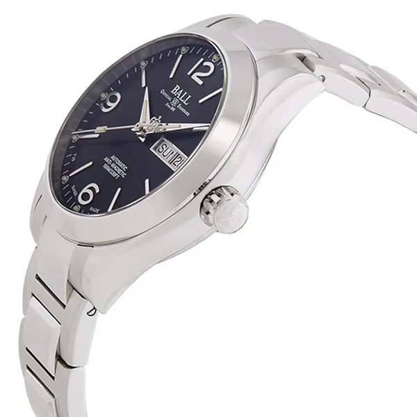 Đồng Hồ Nam Ball Engineer III Ohio Automatic Black Dial Men's Watch NM9126C-S14J-BK Màu Đen Bạc