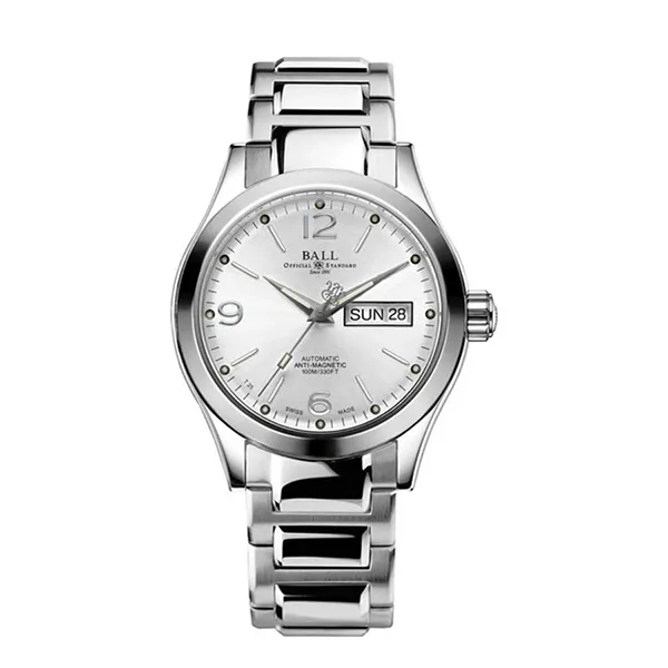 Đồng Hồ Nam Ball Engineer III Ohio Automatic Silver Dial Men's Watch NM9126C-S14J-SL Màu Bạc