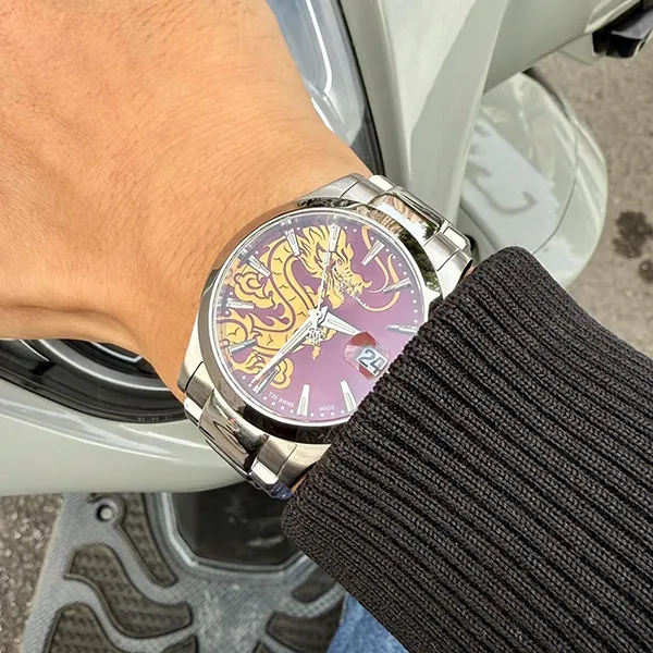 Đồng Hồ Nam Ball Limited Edition Engineer III Marvelight Year of the Dragon 40mm NM9026C-S42J-RD Màu Đỏ Bạc