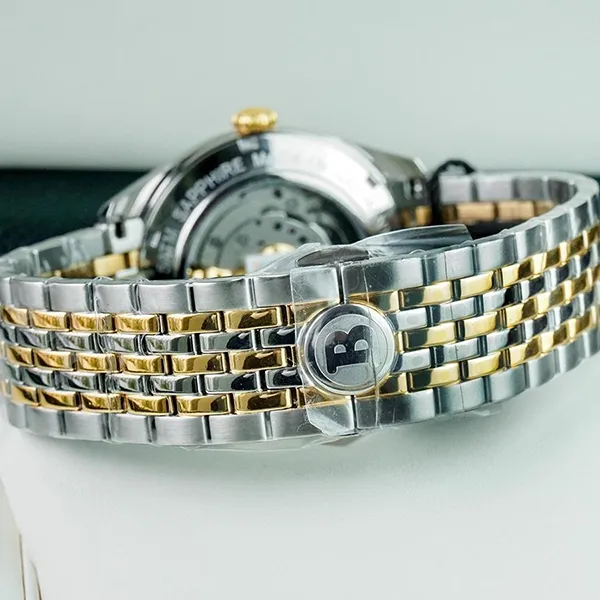 Đồng Hồ Nam Bentley Mặt Hề BL1831-25MTWI-AMSK-T Màu Demi (Bạc - Vàng)