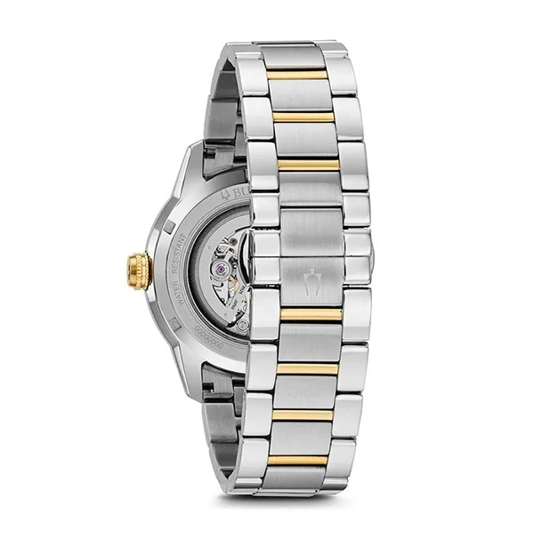 Đồng Hồ Nam Bulova Automatic 98A214 Màu Bạc Vàng