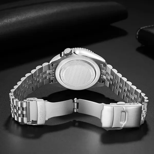 Đồng Hồ Nam Cadisen Diver Mechanical Man Watch C8220G-T1 Màu Bạc/Xanh Dương