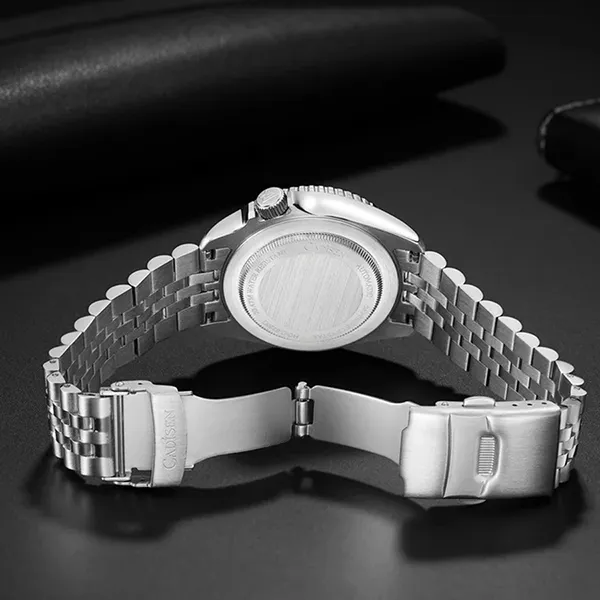 Đồng Hồ Nam Cadisen Diver Mechanical Man Watch C8220G-T2 Màu Bạc/Xanh Lá