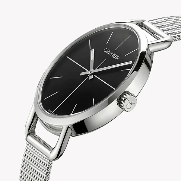 Đồng Hồ Nam Calvin Klein CK Even Quartz Watch K7B21121 Màu Bạc/Đen