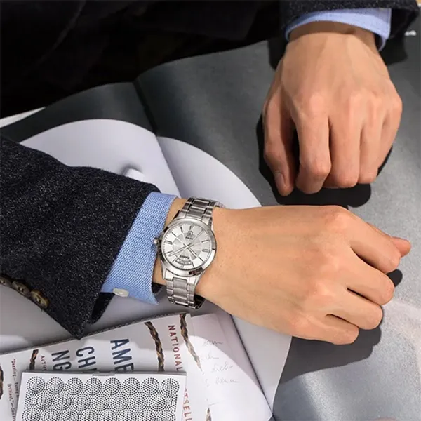 Đồng Hồ Nam Casio Quartz Watch MTP-1381D-7AVDF (A841) Màu Bạc