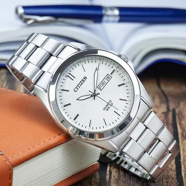 Đồng Hồ Nam Citizen BF0581-54A Màu Bạc Trắng