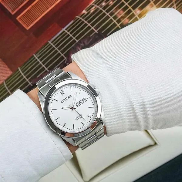 Đồng Hồ Nam Citizen BF0581-54A Màu Bạc Trắng