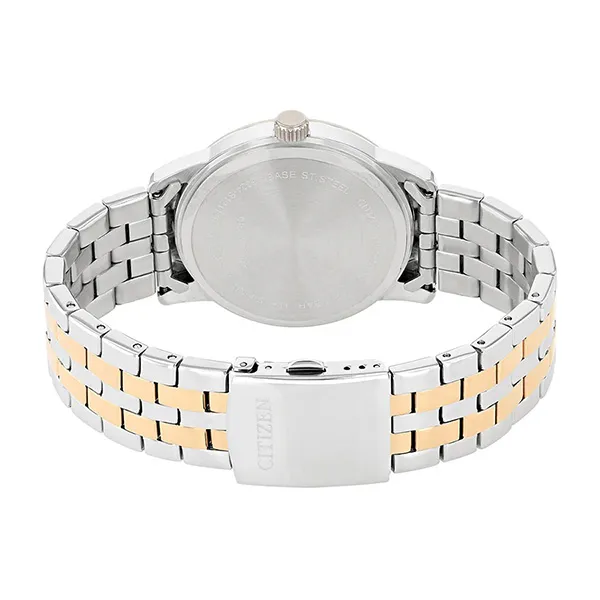 Đồng Hồ Nam Citizen Quartz Moonphase Silver Dial Men's Watch AK5006-58A Màu Bạc/Vàng Hồng