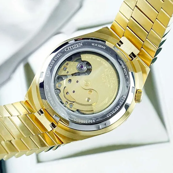 Đồng Hồ Nam Citizen Tsuyosa NJ0152-51X Màu Xanh - Vàng