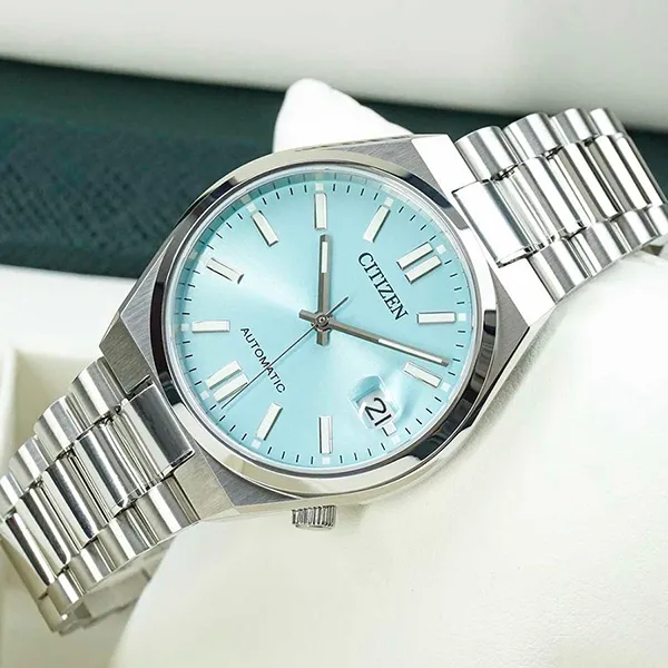 Đồng Hồ Nam Citizen Tsuyosa NJ0200-50L Màu Bạc Xanh