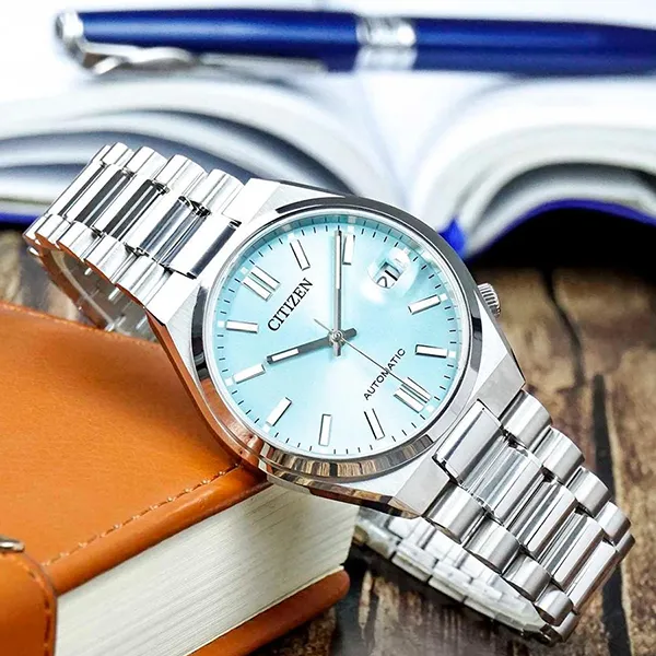 Đồng Hồ Nam Citizen Tsuyosa NJ0200-50L Màu Bạc Xanh