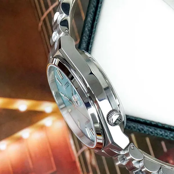 Đồng Hồ Nam Citizen Tsuyosa NJ0200-50L Màu Bạc Xanh