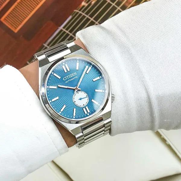 Đồng Hồ Nam Citizen Tsuyosa NK5010-51L Màu Xanh Bạc