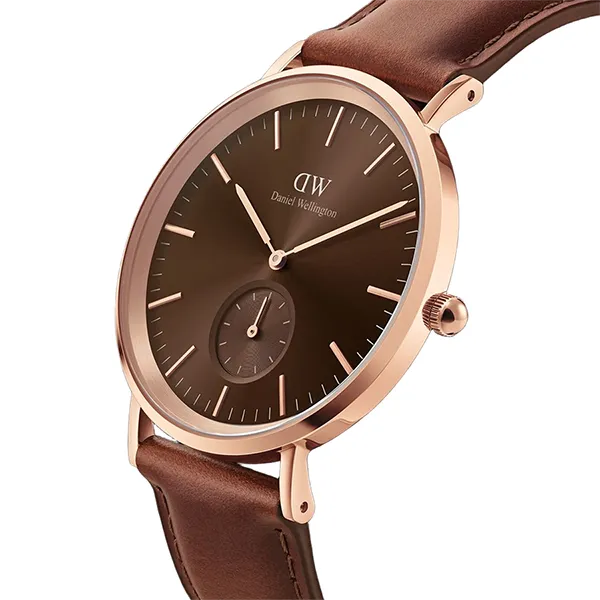 Đồng Hồ Nam Daniel Wellington Classic Multi-Eye St Mawes Amber Rose Gold Màu Nâu