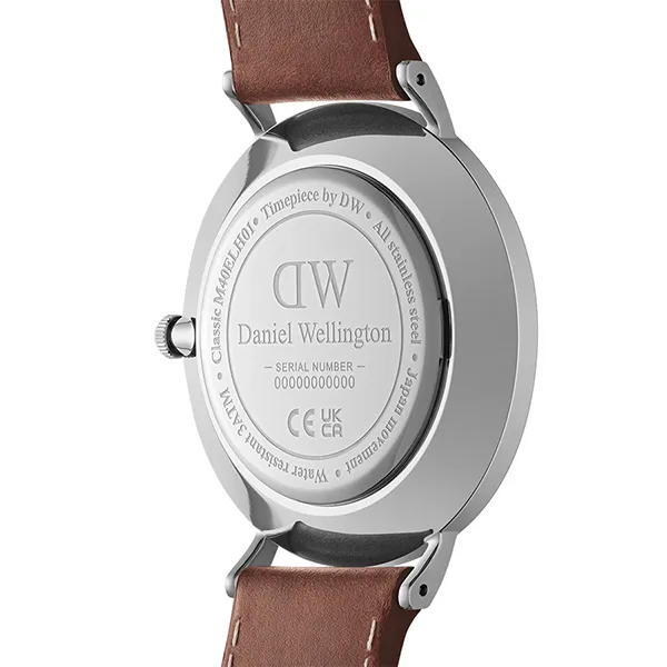Đồng Hồ Nam Daniel Wellington Classic Multi-Eye St Mawes Arctic Silver DW00100709 Màu Nâu/Xanh